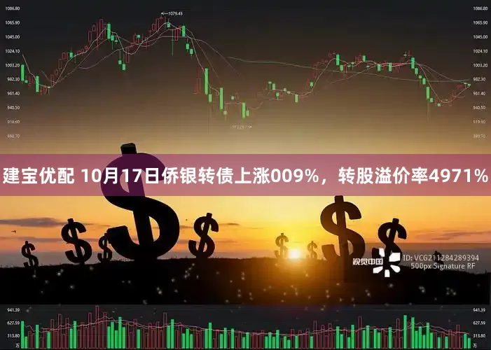 建宝优配 10月17日侨银转债上涨009%，转股溢价率4971%